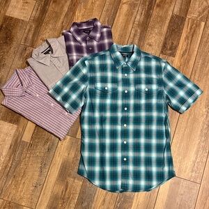Men's Short Sleeve Button-up Shirts